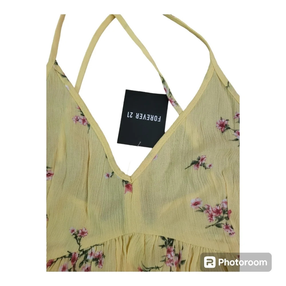 💕NWT forever 21 floral sun‎ dress - Picture 2 of 4